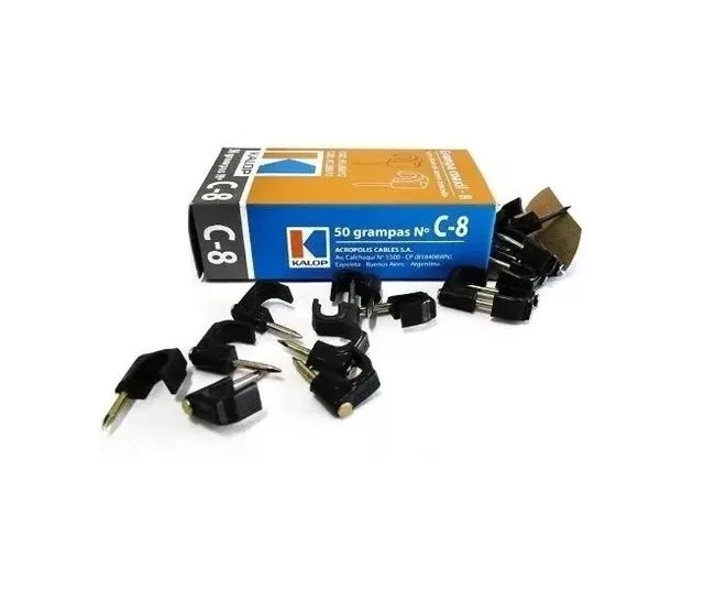 GRAMPA CABLE COAXIL NEGRA X 50 U C8