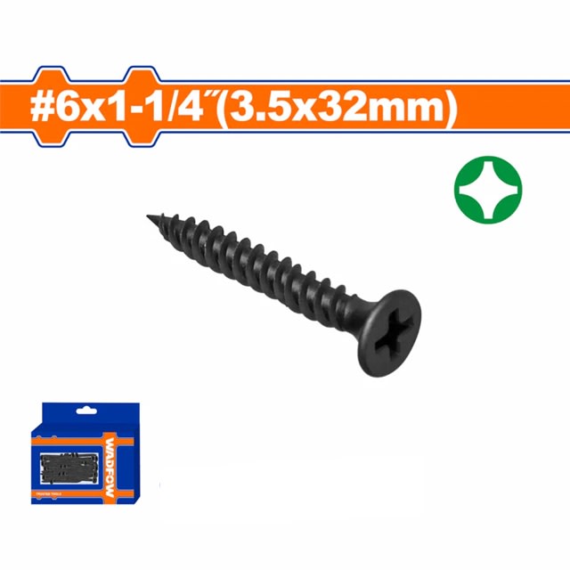 TORNILLO DURLOCK P. GRUESO 6X32 (UNIDAD)