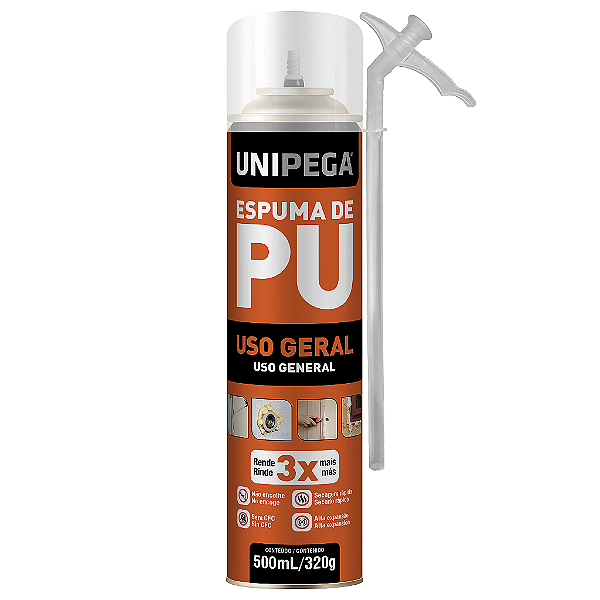 ESPUMA POLIURETANO X 500ML ECO UNIPEGA