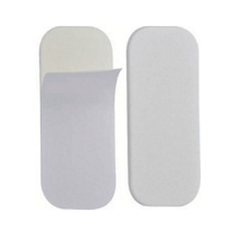 TOPE ADHESIVO RECTANGULAR TRANSPARENTE - BLISTER X 12