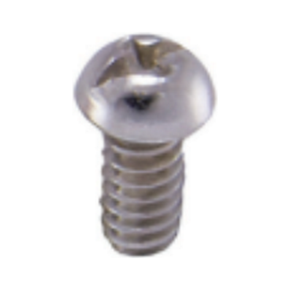 TORNILLO 3/16 X 3/8` BRONCE NIQUELADO C. REDONDA