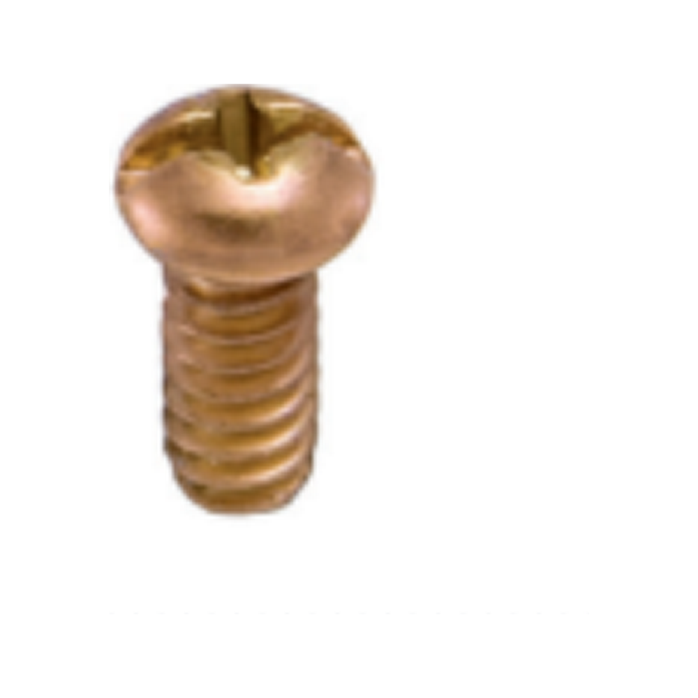 TORNILLO 3/16 X 3/8` BRONCE PULIDO C. REDONDA