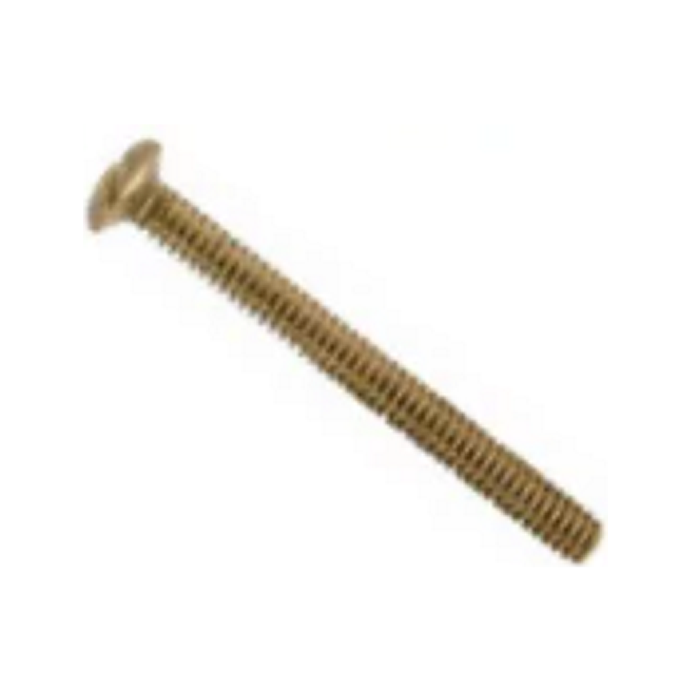 TORNILLO 3/16 X 2` BRONCE PULIDO P/SOPAPA