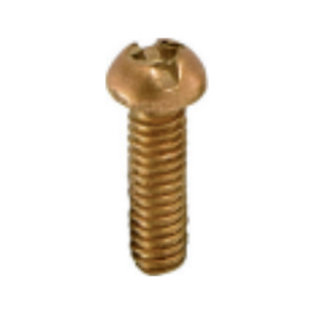 TORNILLO 5/32 X 1/2` BRONCE PULIDO C. REDONDA FV
