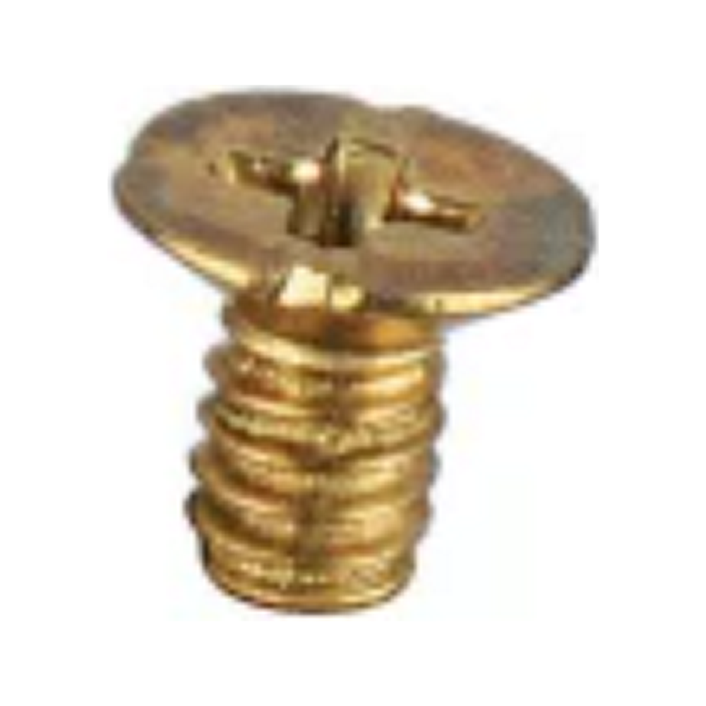 TORNILLO 5/32 X 1/4` BRONCE PULIDO P/REJILLA