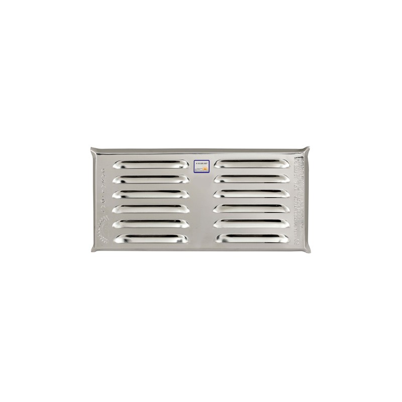 REJA DE VENTILACION INOX. 15X30 APRO 200 MTS